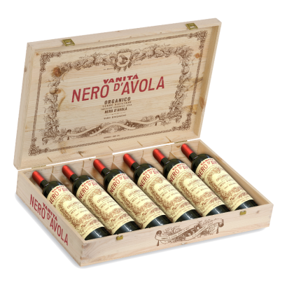 SKRZYNKA 6 BUT VANITA NERO D AVOLA