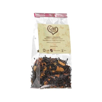 HERBATA CZARNA JABŁKO CYNAMON 50G