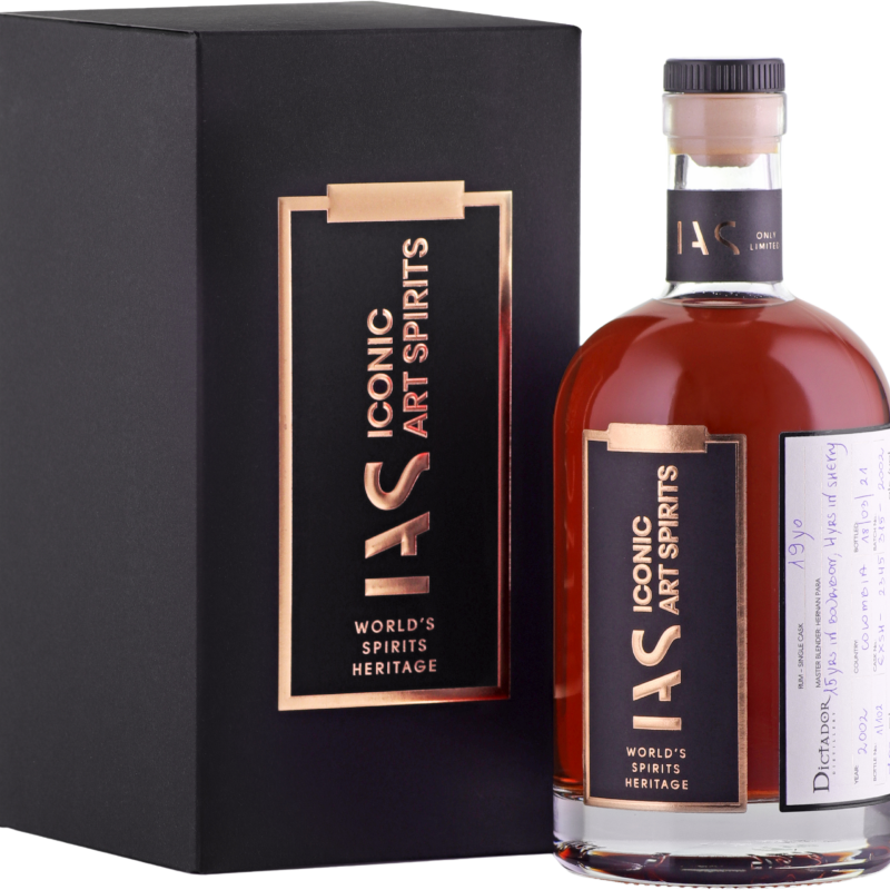 IAS RUM 15Y CASK STRENGTH BOURBON CASK, SHERRY CASK, PORTO CASK 58% 0,7L