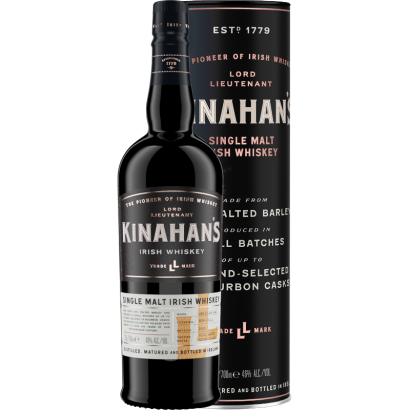 KINAHAN'S HERITAGE SINGLE MALT 46% 0,7L GIFT TUBE