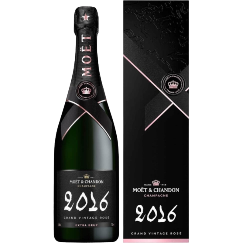 MOET & CHANDON GRAND VINTAGE ROSE 2016 BOX