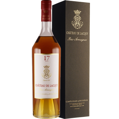 CHATEAU DE LACQUY ARMAGNAC ASEMBLANGES BLENDS 17YO 43.5% 0,7L BOX