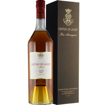 CHATEAU DE LACQUY ARMAGNAC MILLESIME 2010 BACO 49% 0,7L BOX