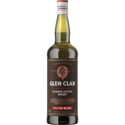 GLEN CLAN WHISKY BLENDED SCOTCH SMOKY 40% 0.7L