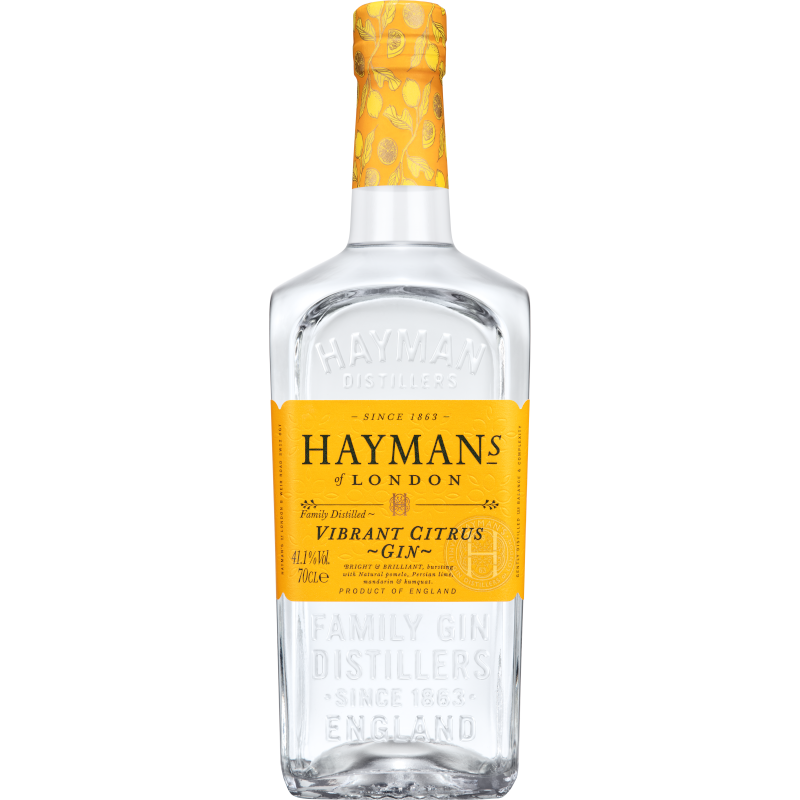 HAYMAN'S VIBRANT CITRUS GIN 41.1% 0,7L