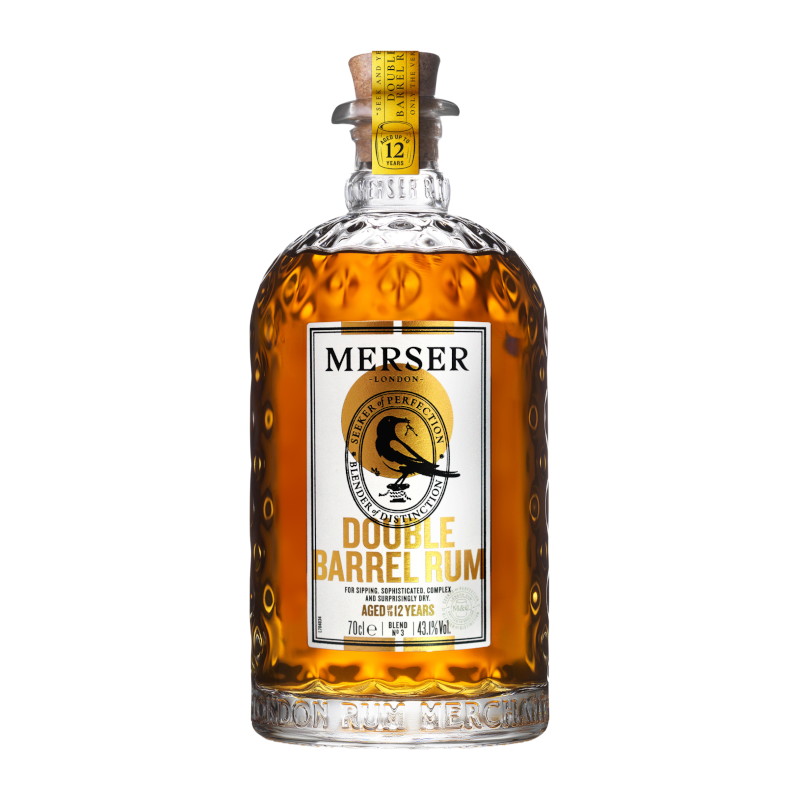 MERSER DOUBLE BARREL RUM 43.1% 0,7L
