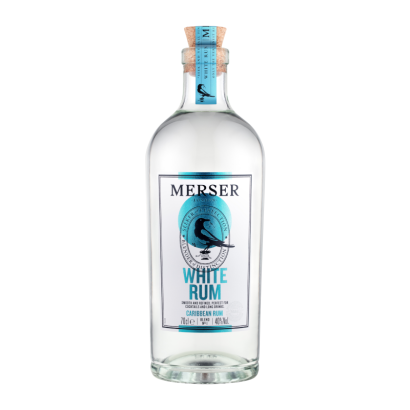 MERSER WHITE RUM 40% 0,7L