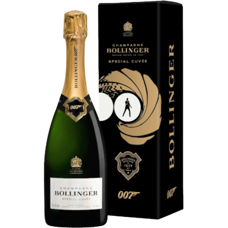 CHAMPAGNE BOLLINGER 007 LIMITED EDITION BOX