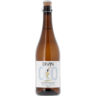DIVIN SAUVIGNON BLANC SPARKLING BLUSH ROSE 0.0%