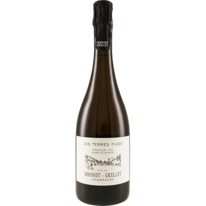 CHAMPAGNE DHONDT GRELLET LES TERRES FINES BLANC DE BLANCS EXTRA BRUT PREMIER CRU