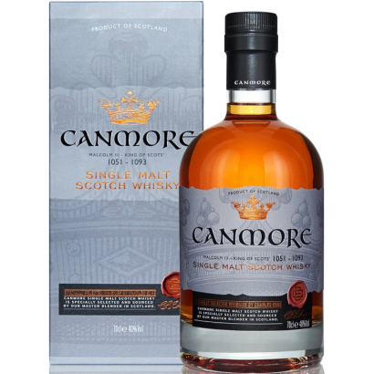 CANMORE SINGLE MALT SCOTCH WHISKY 40% 0,7L BOX