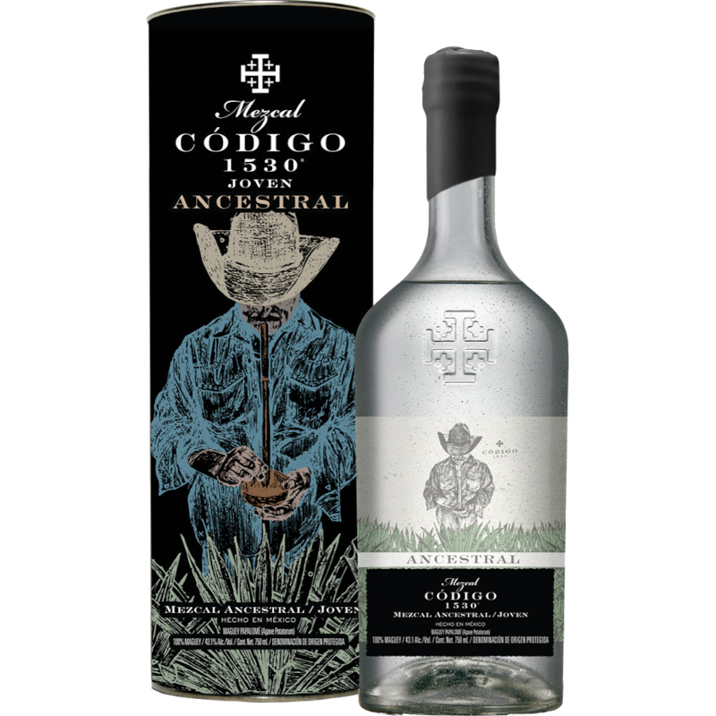 CODIGO 1530 MEZCAL ANCESTRAL 43,1% 0,7L
