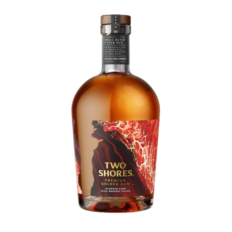 TWO SHORES RUM OLOROSO FINISH 45% 0,7L