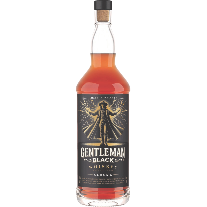 GENTLEMAN WHISKEY BLACK CLASSIC 38% 1L