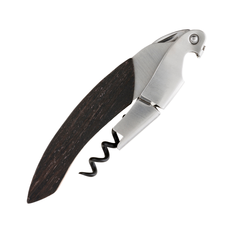 KORKOCIĄG OIRGINE CORKSCREW MADE IN OAK BARREL LW02004