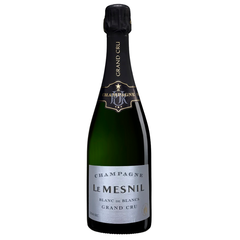 CHAMPAGNE LE MESNIL BLANC DE BLANCS DEMI-SEC GRAND CRU