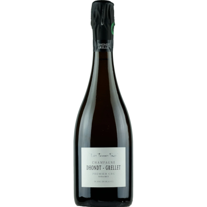 CHAMPAGNE DHONDT GRELLET LES TERRES FINES BLANC DE BLANCS EXTRA BRUT PREMIER CRU