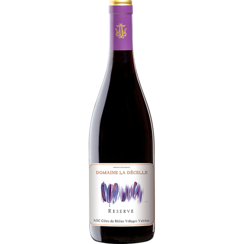 LAVAU COTES DU RHONE VILLAGES VALREAS DOMAINE LA DECELLE ROUGE 2020